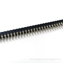 Pitch 2.54mm Double Row Straight Pin Female Connectors
